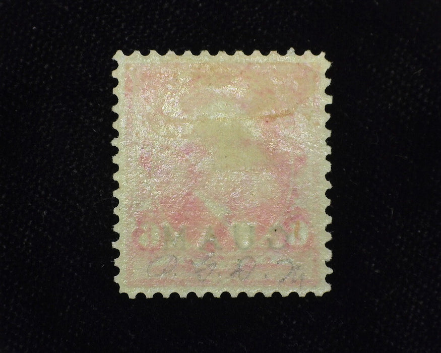 #6 Guam. Choice Mint Xf LH - US Stamp