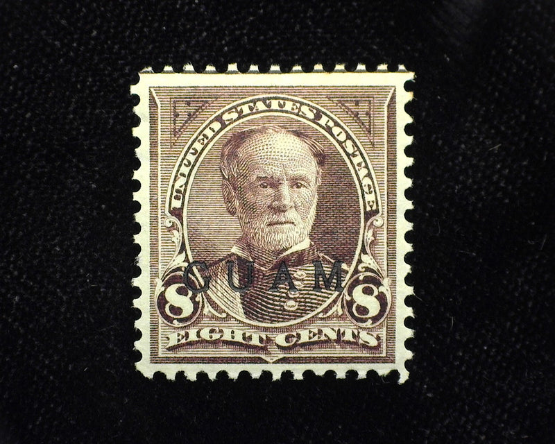 #7 Guam. Mint Vf/Xf LH - US Stamp
