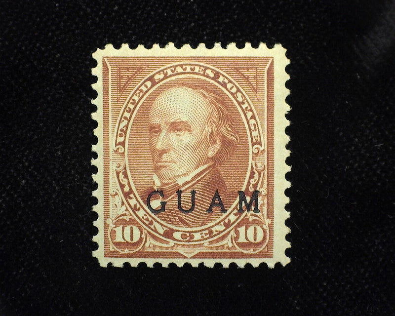 #8 Guam. Mint Vf VLH - US Stamp