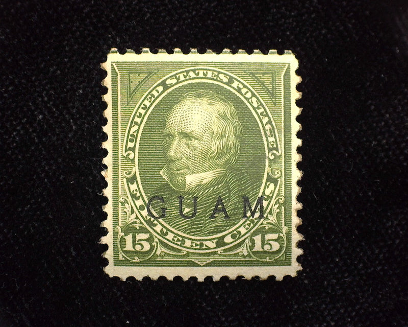 #10 Guam. Mint Vf/Xf LH - US Stamp