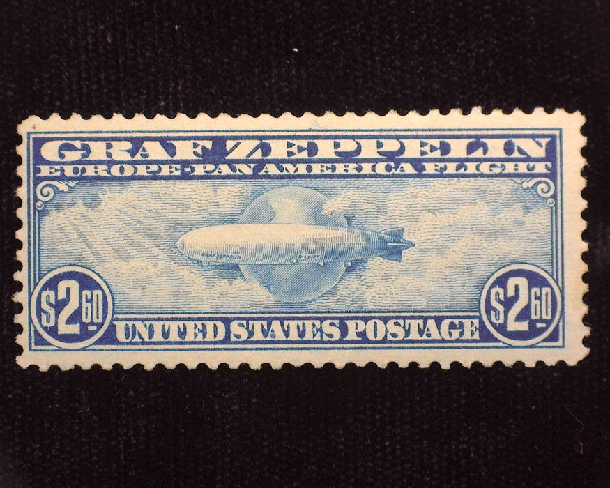#C15 2.60 Zeppelin Mint F Regummed Appears NH, sound stamp. US Stamp
