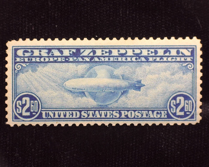 #C15 2.60 Graf Zeppelin Mint Vf NH Deep rich color. US Stamp
