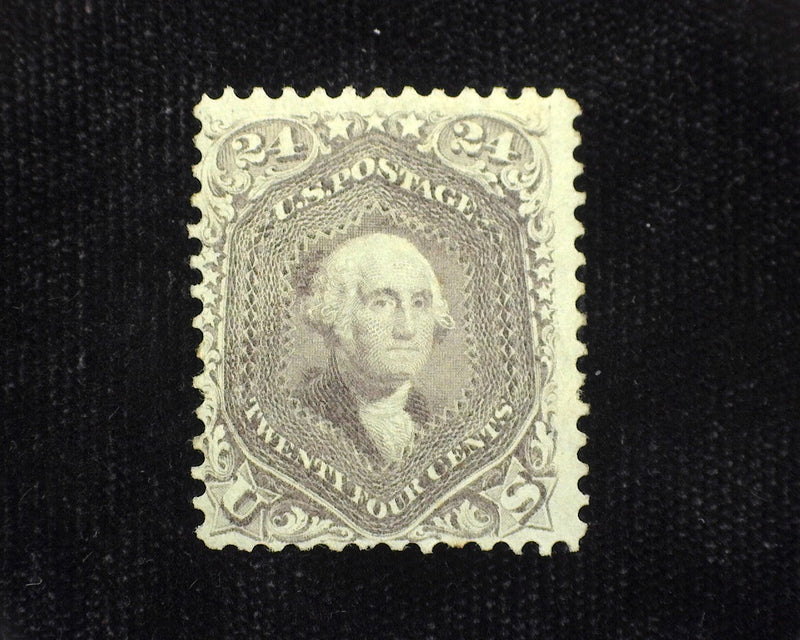 #70A. 24c Good color scarce stamp. Mint F Part O.G. - US Stamp