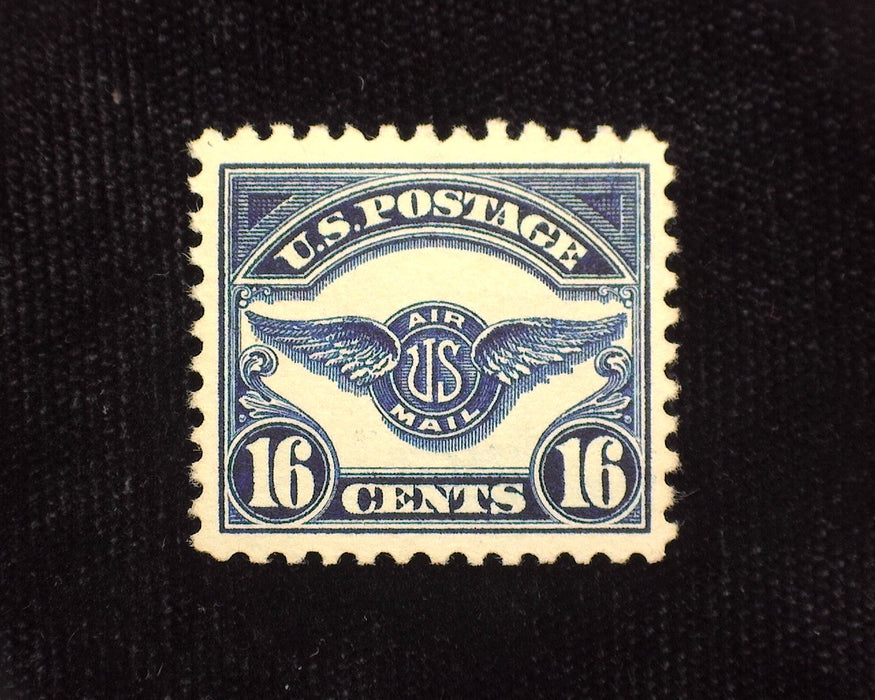 #C5 16c Airmail Mint Vf/Xf LH Fresh deep color. - US Stamp