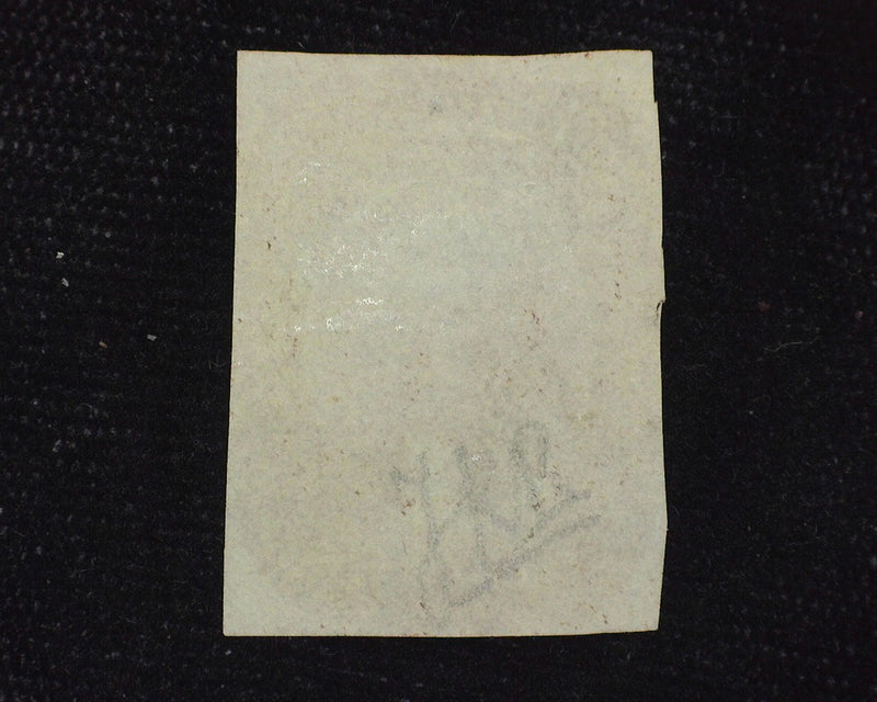 #12 4 margin stamp with outstanding freshness and a faint cancel. Choice. Vf Used - US Stamp