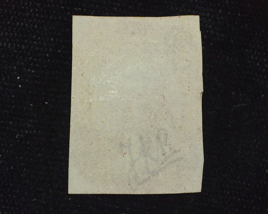 #12 4 margin stamp with outstanding freshness and a faint cancel. Choice. Used Vf - US Stamp