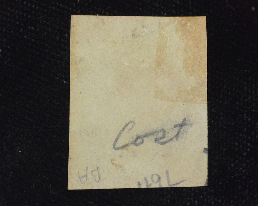 #15 4 margin stamp on a peace close at right. Good color and faint cancel. Used VF - US Stamp