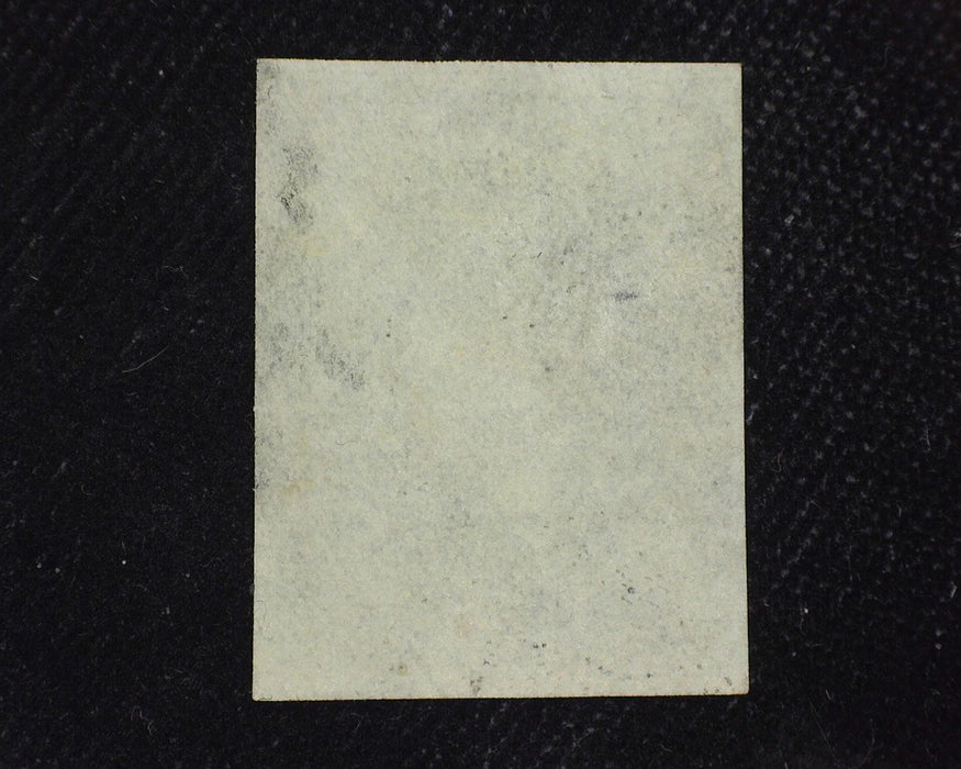 #17 4 margin stamp with 3 of them huge. Intense color, choice. Used Vf/Xf - US Stamp