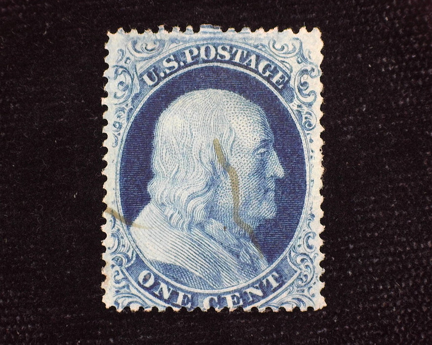 #24 Fresh color with faint cancel. Used F/Vf - US Stamp