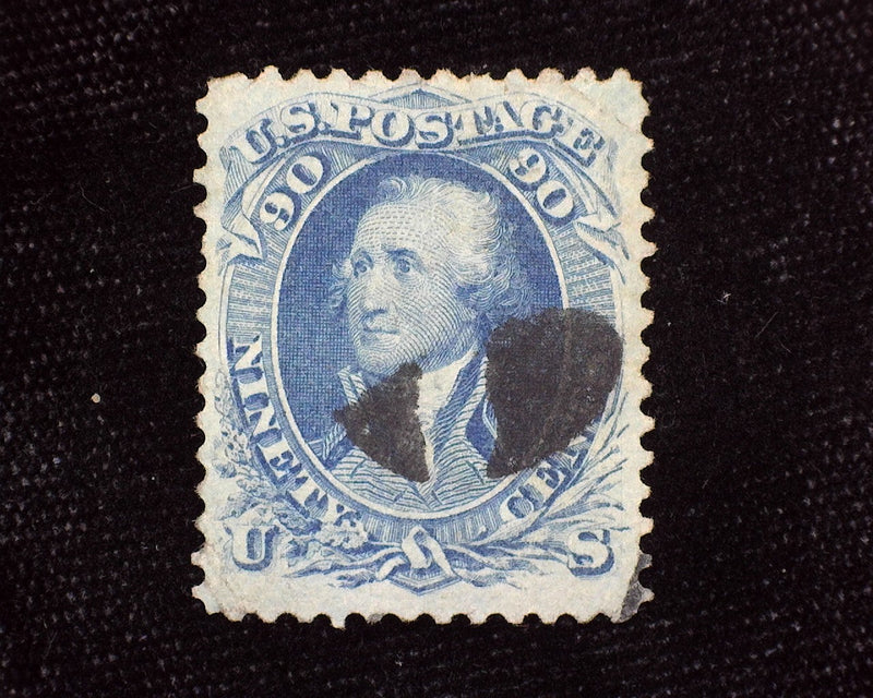 #72 Nice appearing stamp with corner crease and thin. Vf/Xf Used - US Stamp