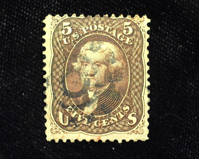 #765 Fresh stamp with faint cancel. F Used - US Stamp