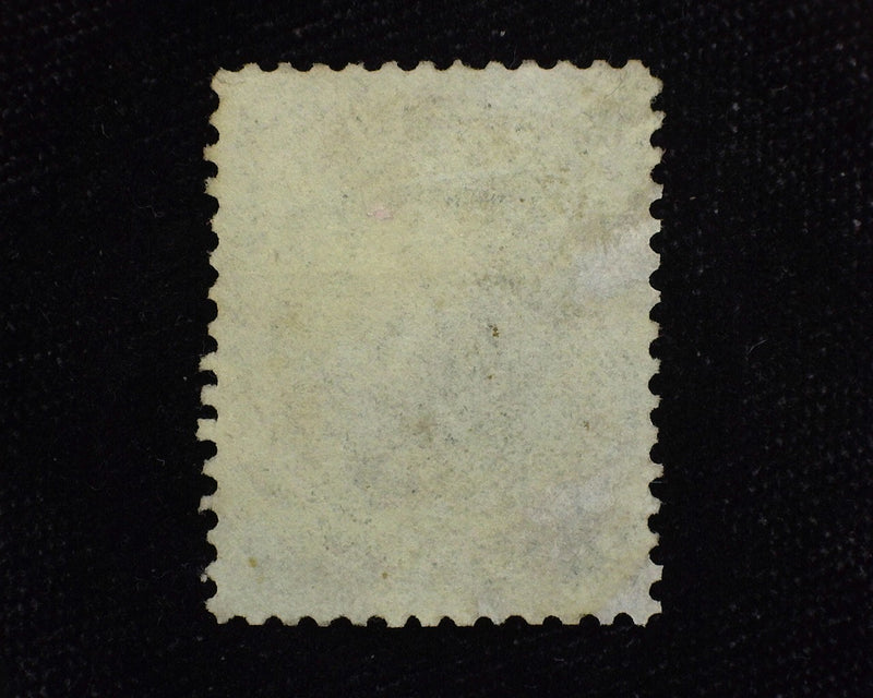 #77 Pin point thin. Faint cancel with intense color. F/Vf Used - US Stamp