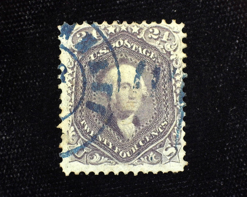 #78 Rich color. Tiny thin. F Used - US Stamp
