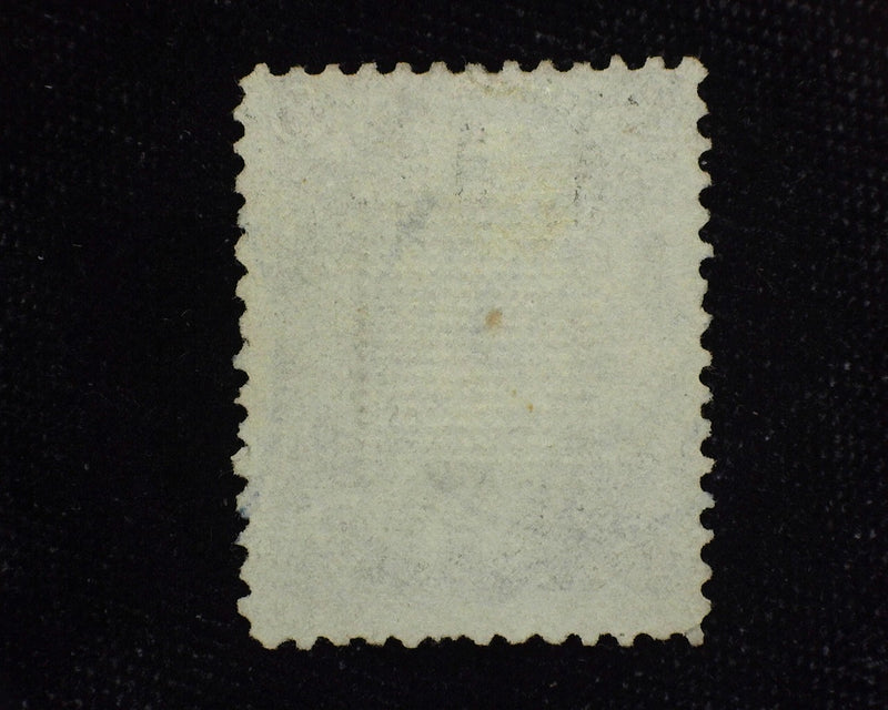 #87 Blue target cancel. F Used - US Stamp