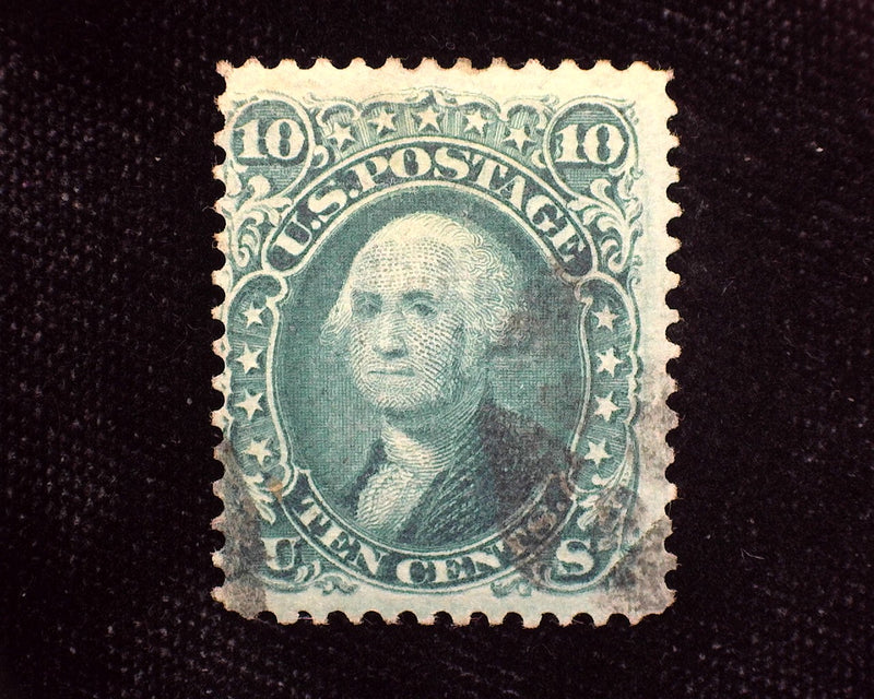 #89  Faint face free cancel. F Used - US Stamp
