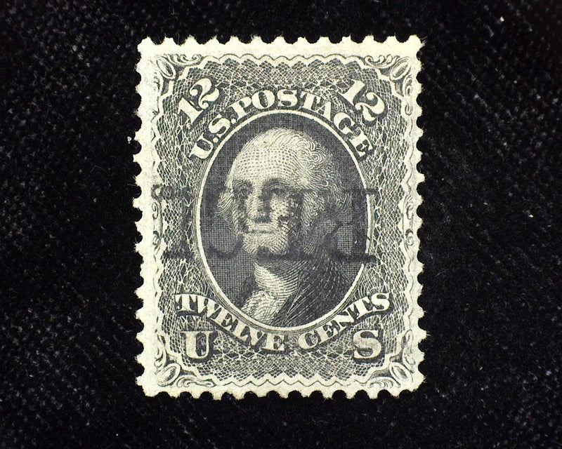 #90 Choice intense color with black "Registered" cancel. F/Vf Used - US Stamp