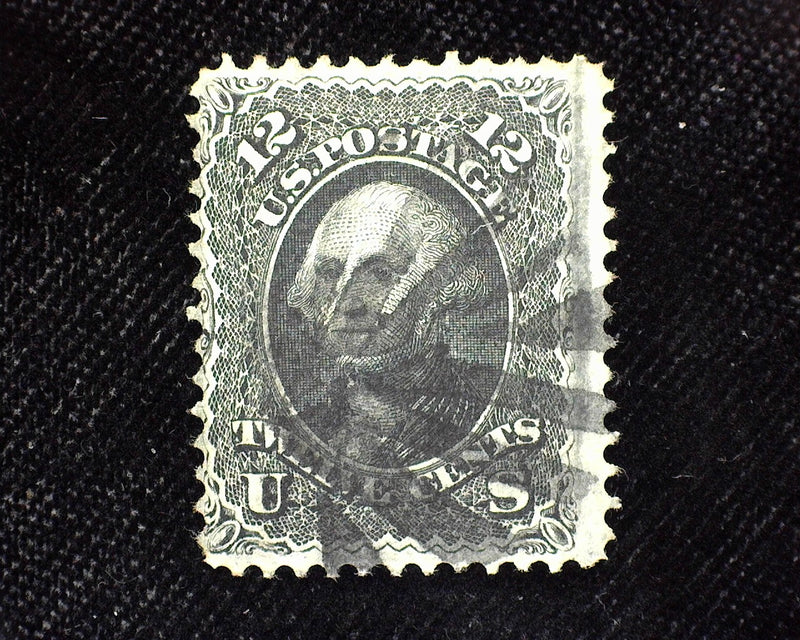 #97 Intense color with leaf cancel. F Used - US Stamp