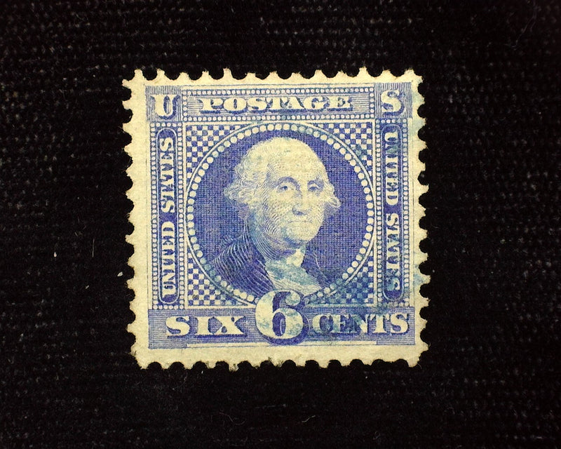 #115 Fresh used stamp with faint cancel. F/Vf Used - US Stamp