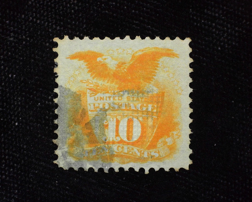 #116 Brilliant color stamp. Face free cork cancel. Choice. Vf/Xf Used - US Stamp