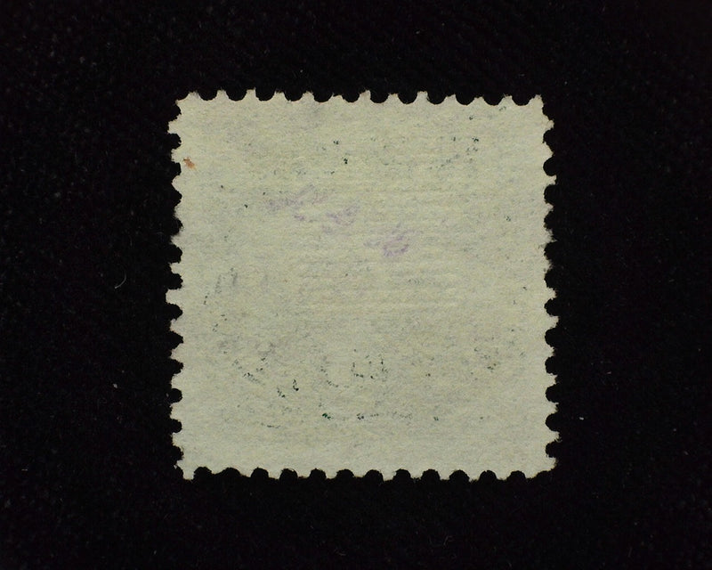 #117 Deep dark rich color, black cork cancel. VF Used - US Stamp