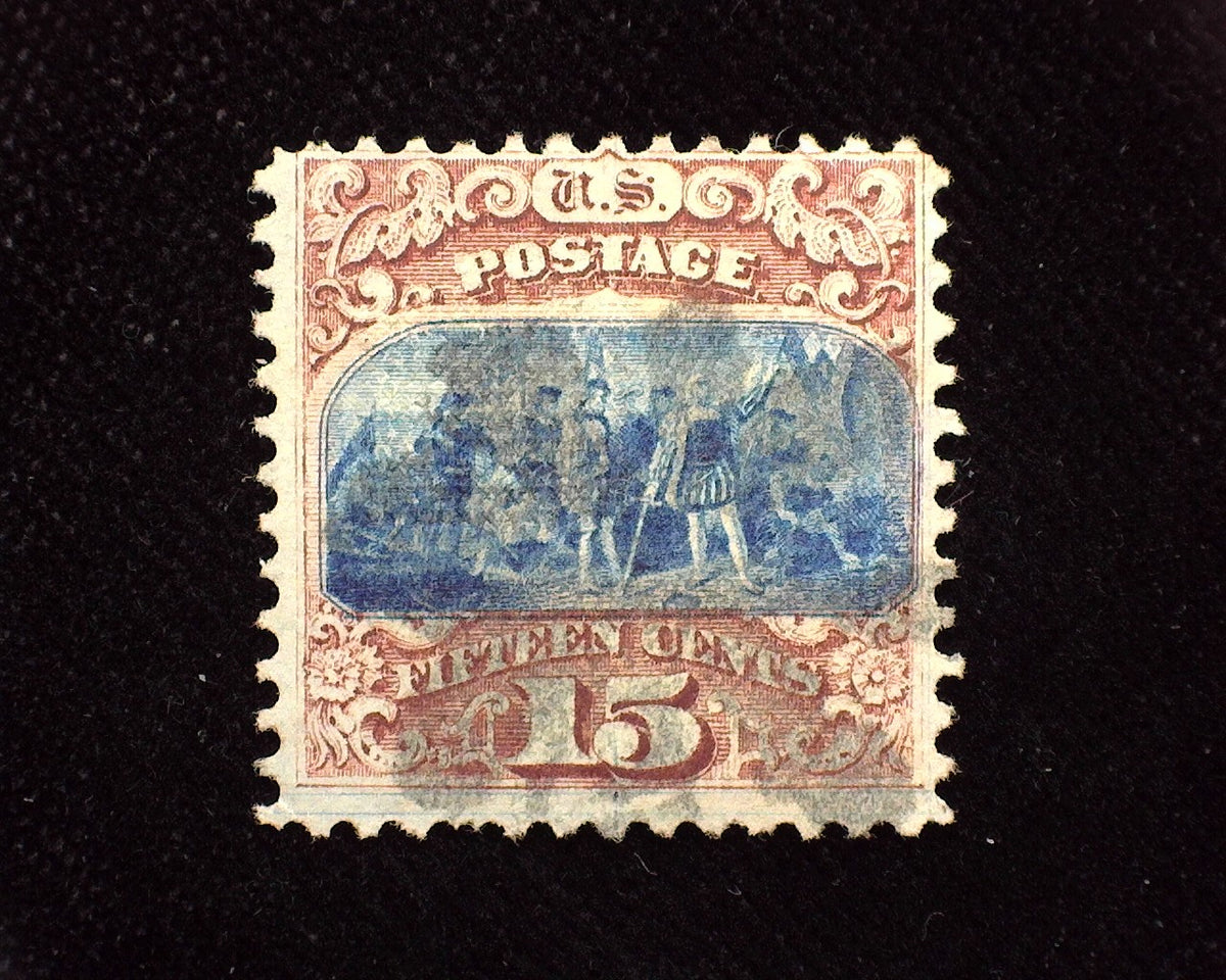 #118 Rich color and faint cancel. Used F - US Stamp — Huntington Stamp ...