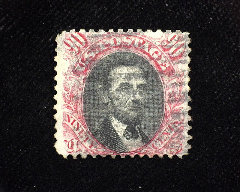 #122 Reperforated at top. Good color. Nice appearing. F Used - US Stamp