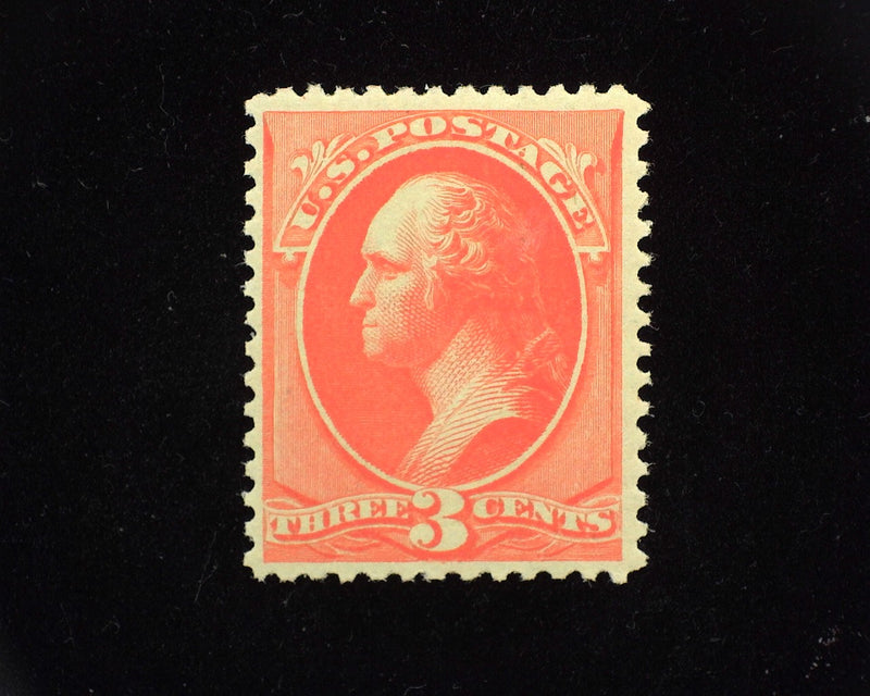 #214 Brilliant color, choice. Mint VF/XF NH - US Stamp