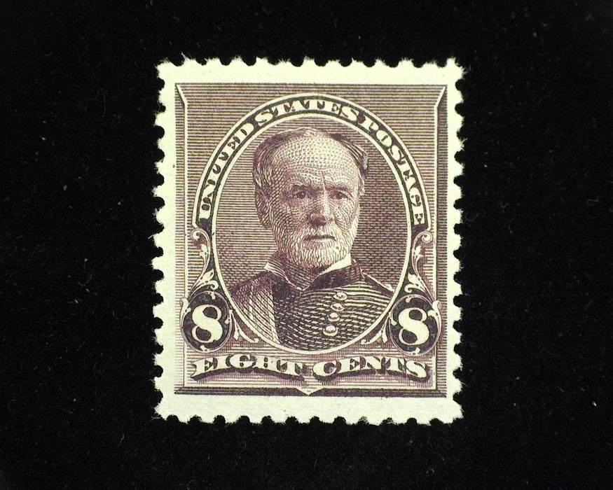 #225. Mint VF/XF NH Choice large margin stamp, Great color. - US Stamp