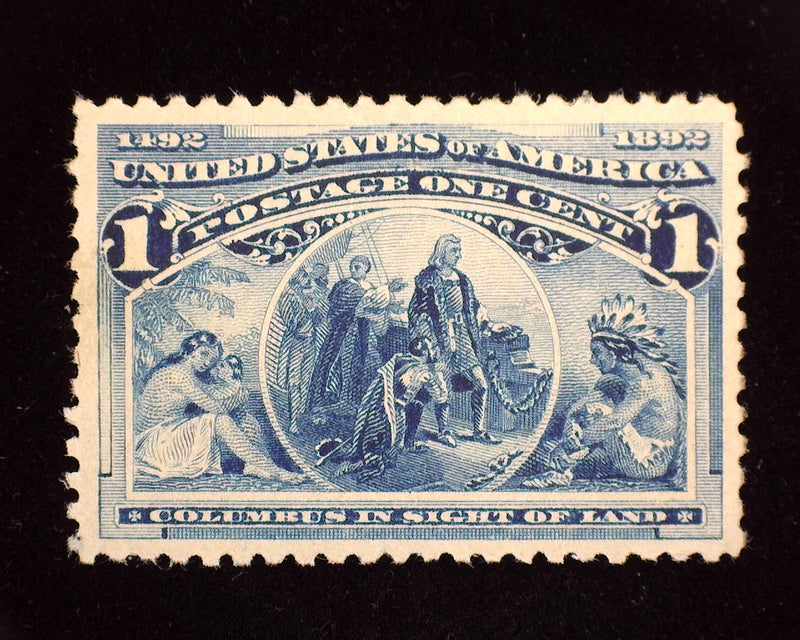 #230 1c Columbian Fresh & Choice. Mint XF NH - US Stamp