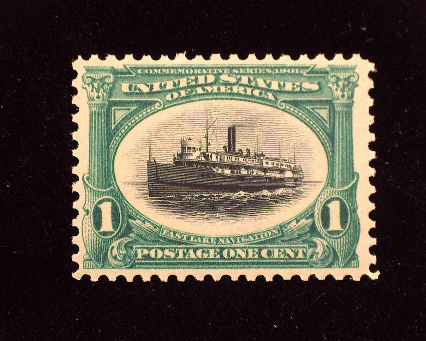 #294 1 cent Pan American Mint Vf NH - US Stamp