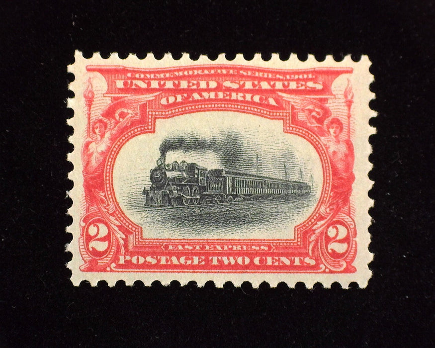 #295 2 cent Pan American Mint Vf/Xf NH Fresh. - US Stamp