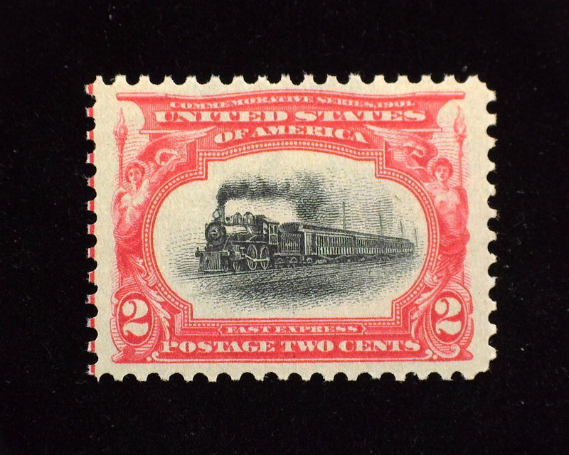 #295 2c Pan American Choice "Huge" margin stamp. Mint Xf NH - US Stamp