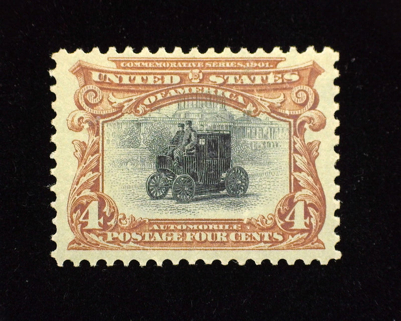 #296 4c Pan American Outstanding color. Mint Vf NH - US Stamp