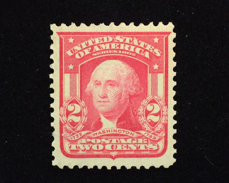 #319 Outstanding "Jumbo" margin stamp. Mint Xf/Sup LH - US Stamp