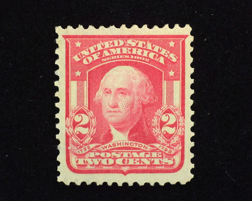 #319 Outstanding "Jumbo" margin stamp. Mint Xf/Sup LH - US Stamp