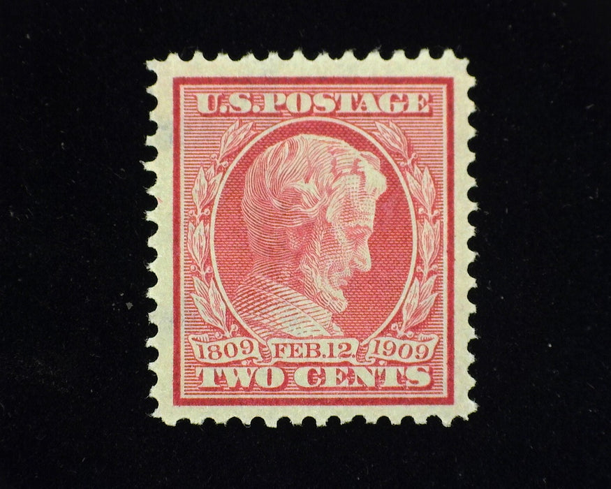 #367 2 cent Lincoln. Mint Xf NH Choice large margin stamp. - US Stamp