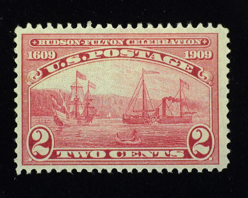 #372 2c Hudson Fulton Mint Vf/Xf NH - US Stamp
