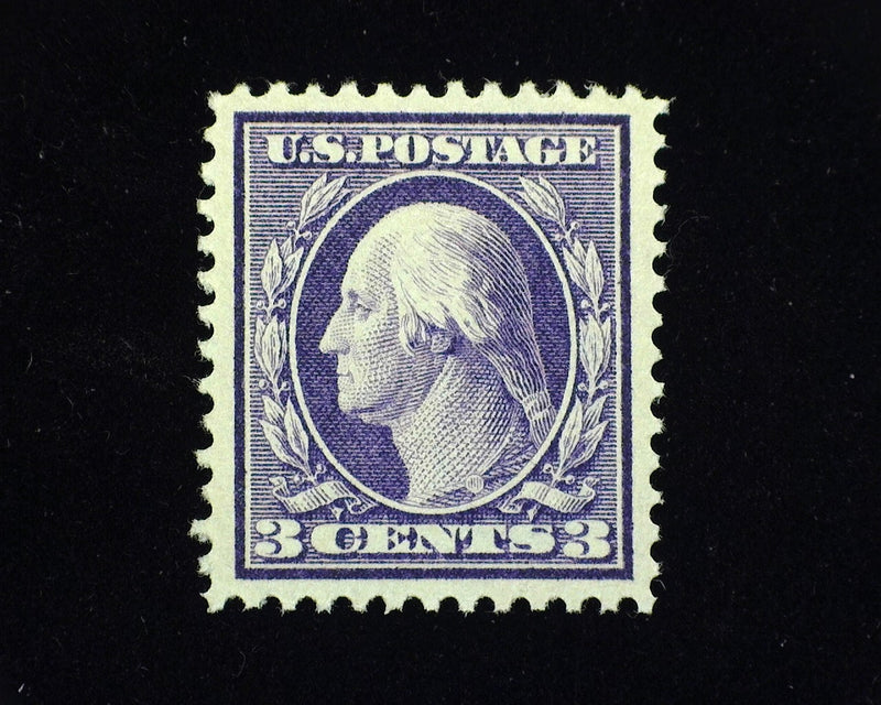 #376 3c Washington A Gem! Mint Xf/Sup NH - US Stamp