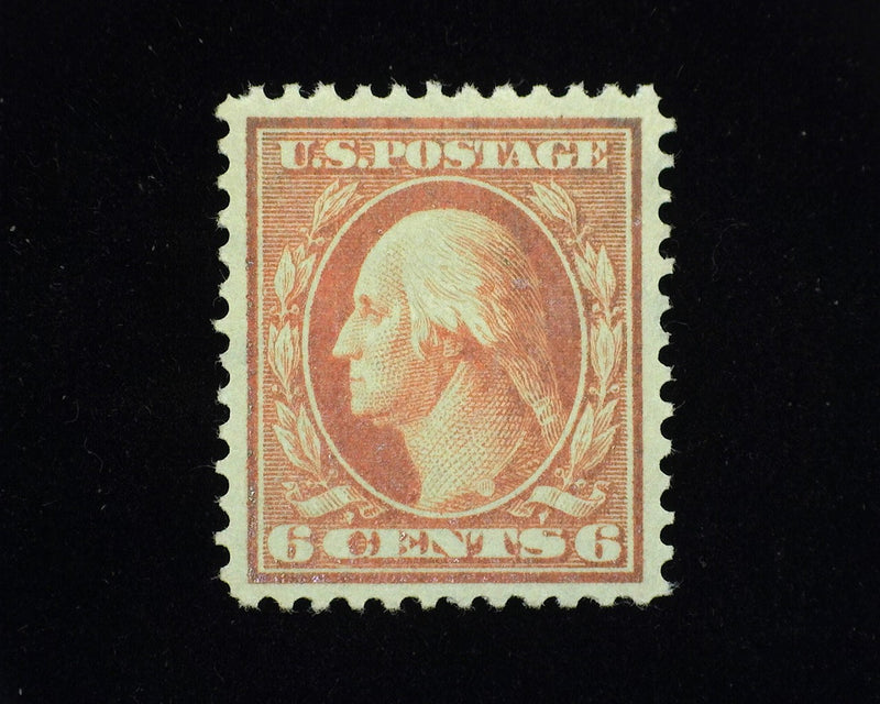 #379 6c Washington Fresh. Mint Xf NH - US Stamp