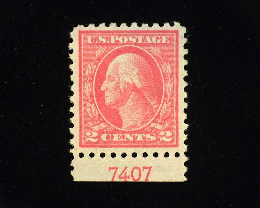 #463. Xf/Sup NH Choice PL# single. - US Stamp