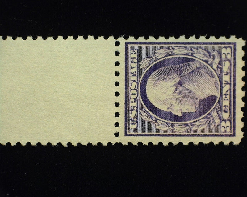 #464. Vf NH Fresh top margin single. - US Stamp