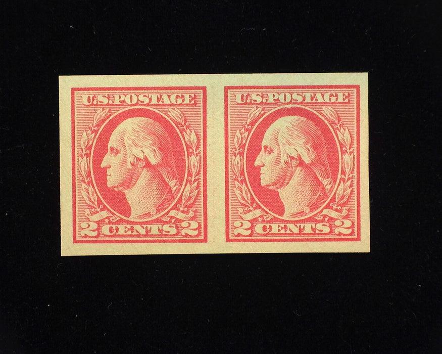 #532. Xf/Sup Mint NH Outstanding horizontal pair. - US Stamp