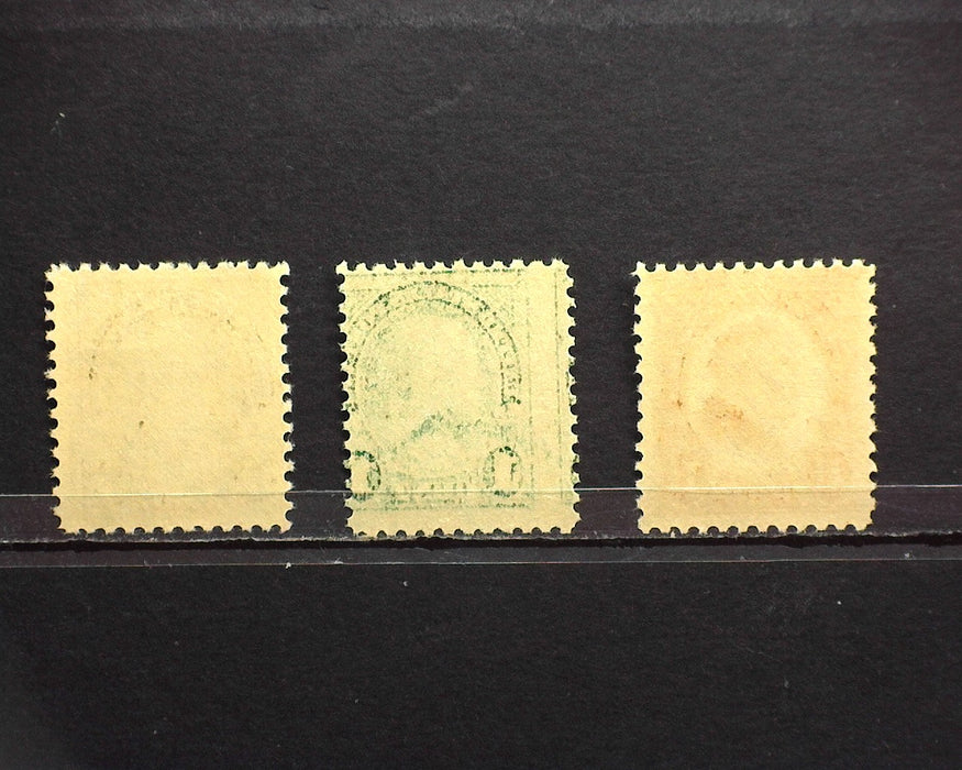 #551-553 All choice large margin stamps. Mint XF+ NH US Stamp