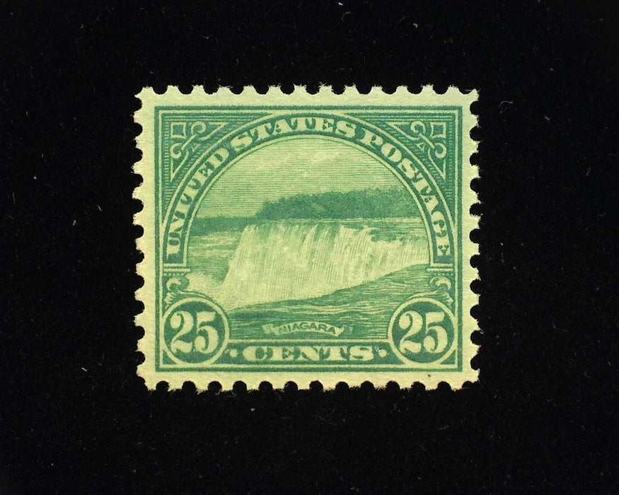 #568. 25 cent Xf Mint NH Fresh and choice. - US Stamp