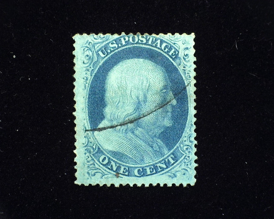 #24, Used F/Vf Good color and faint cancel - US Stamp