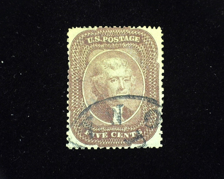 #29. used Vf Fresh rich color stamp with faint cancel. - US Stamp