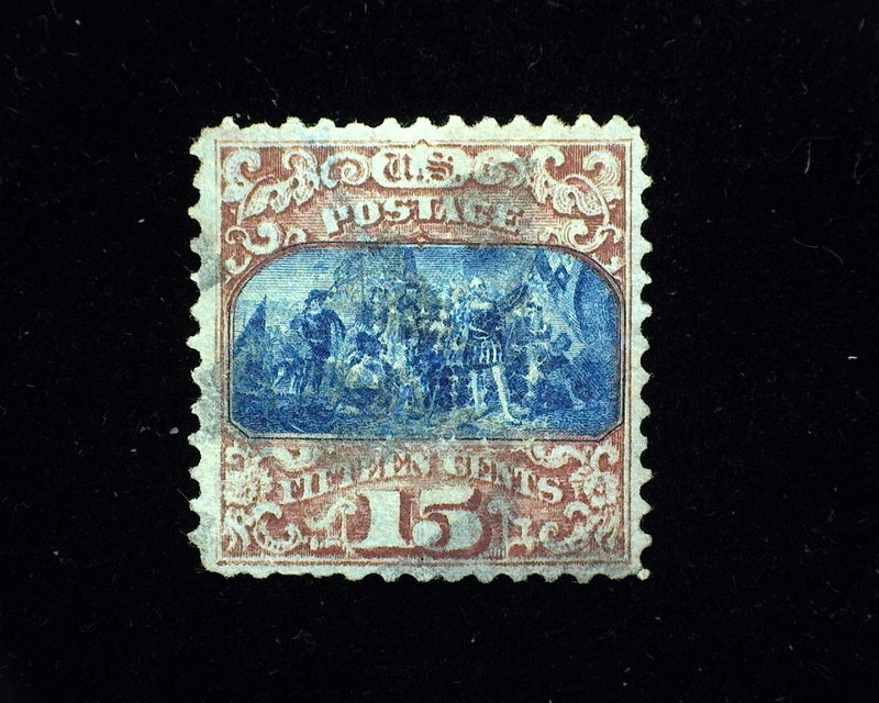 #119 Filled grill, thins. F/Vf Used - US Stamp