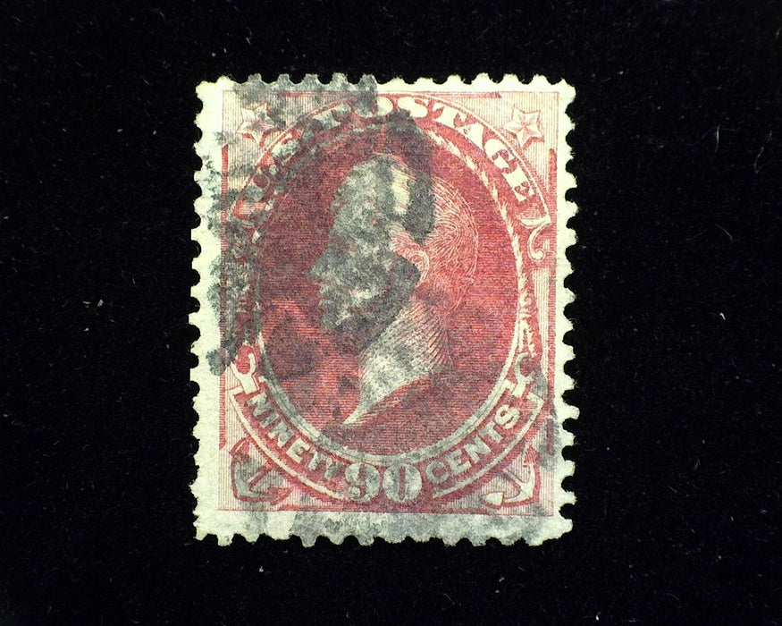 #166. Used F/Vf Thin. - US Stamp