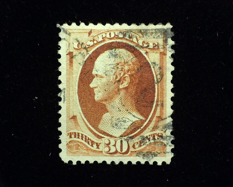#217 Choice large margin stamp with great color and faint face free cancel. XF Used - US Stamp