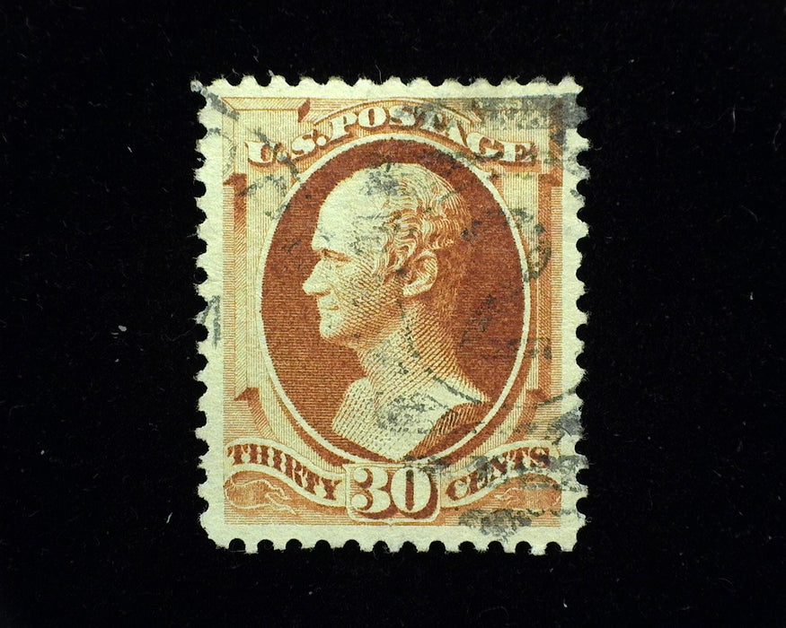 #217. Used Xf Choice large margin stamp with great color and faint face free cancel. - US Stamp